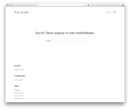 Beaver Builder Theme WordPress theme - evaauad.com