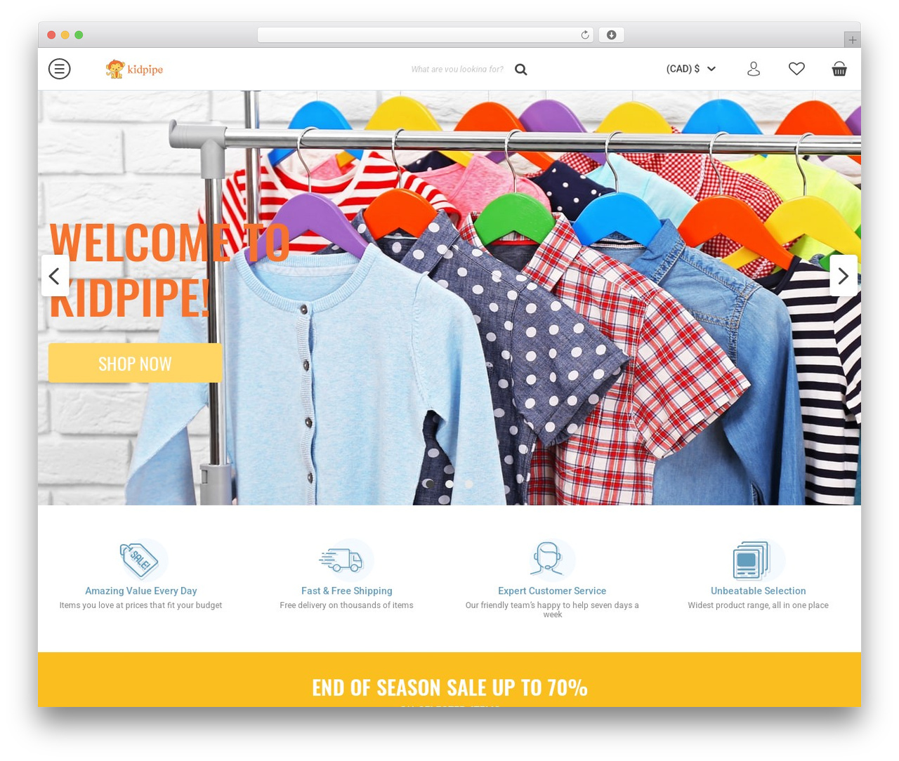 Best WordPress theme Monetwoo - kidpipe.com