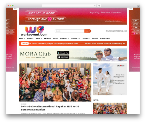 BloggingPro WordPress theme - wartaevent.com