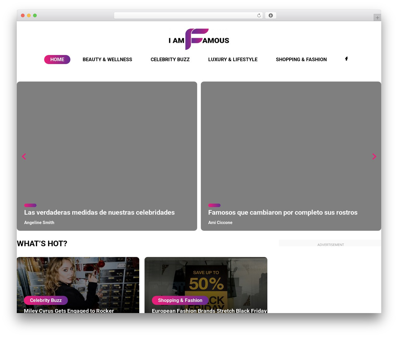 DeVoe Child Theme theme WordPress - iamfamous.com DeVoe Child Theme theme WordPress - iamfamous.com