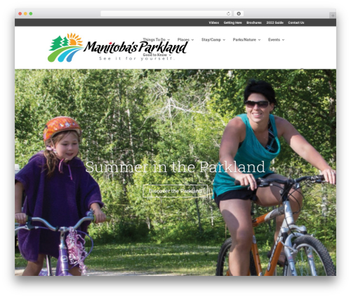 Divi WordPress theme - parklandtourism.com