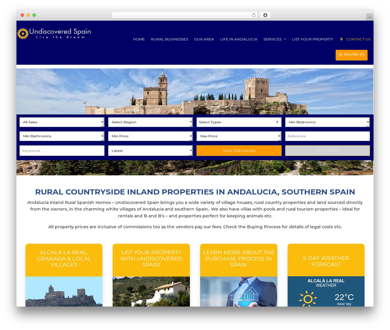 Divi WordPress theme - undiscoveredspain.com