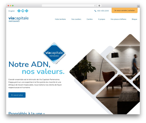 Source immo WordPress plugin - viacapitalepartenaires.com