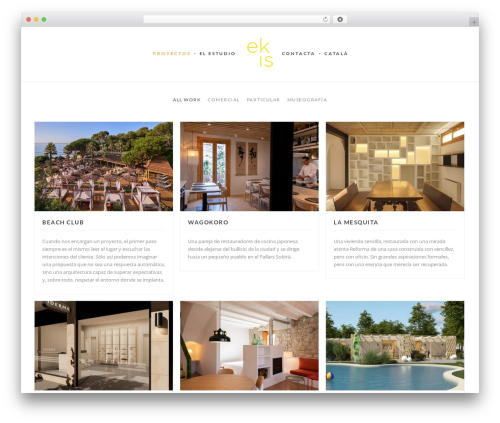 HyperX theme WordPress - ekis.cat