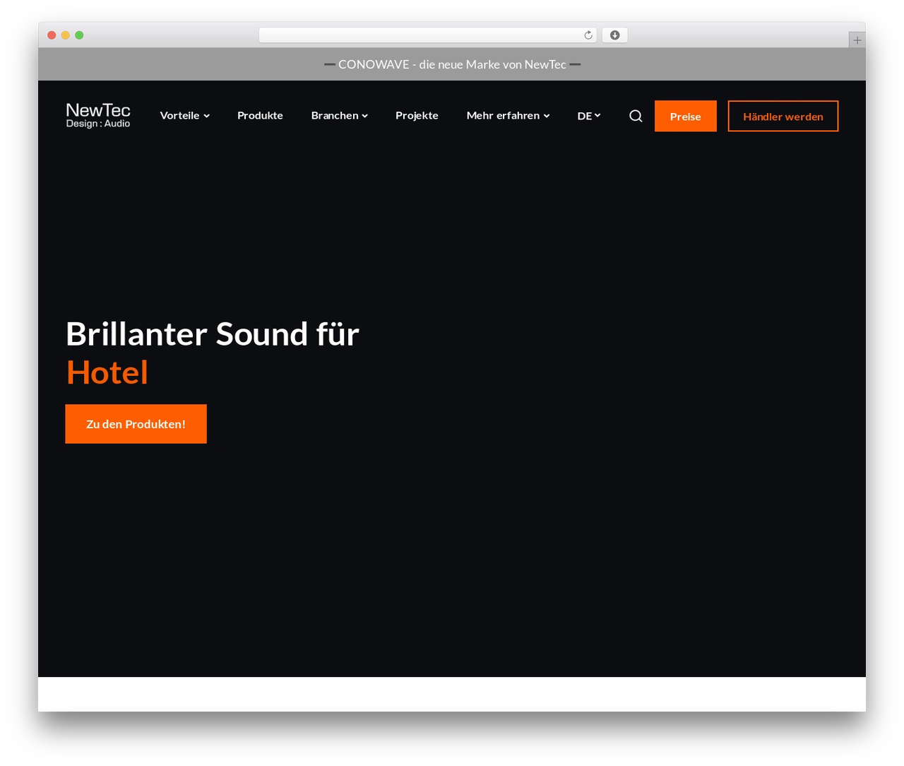 NewTec Theme V2 WordPress theme - newtec-audio.com NewTec Theme V2 WordPress theme - newtec-audio.com