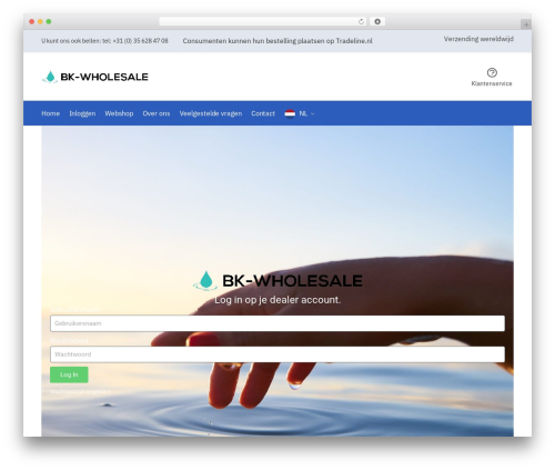 Woocommerce private store WordPress plugin - bk-wholesale.com