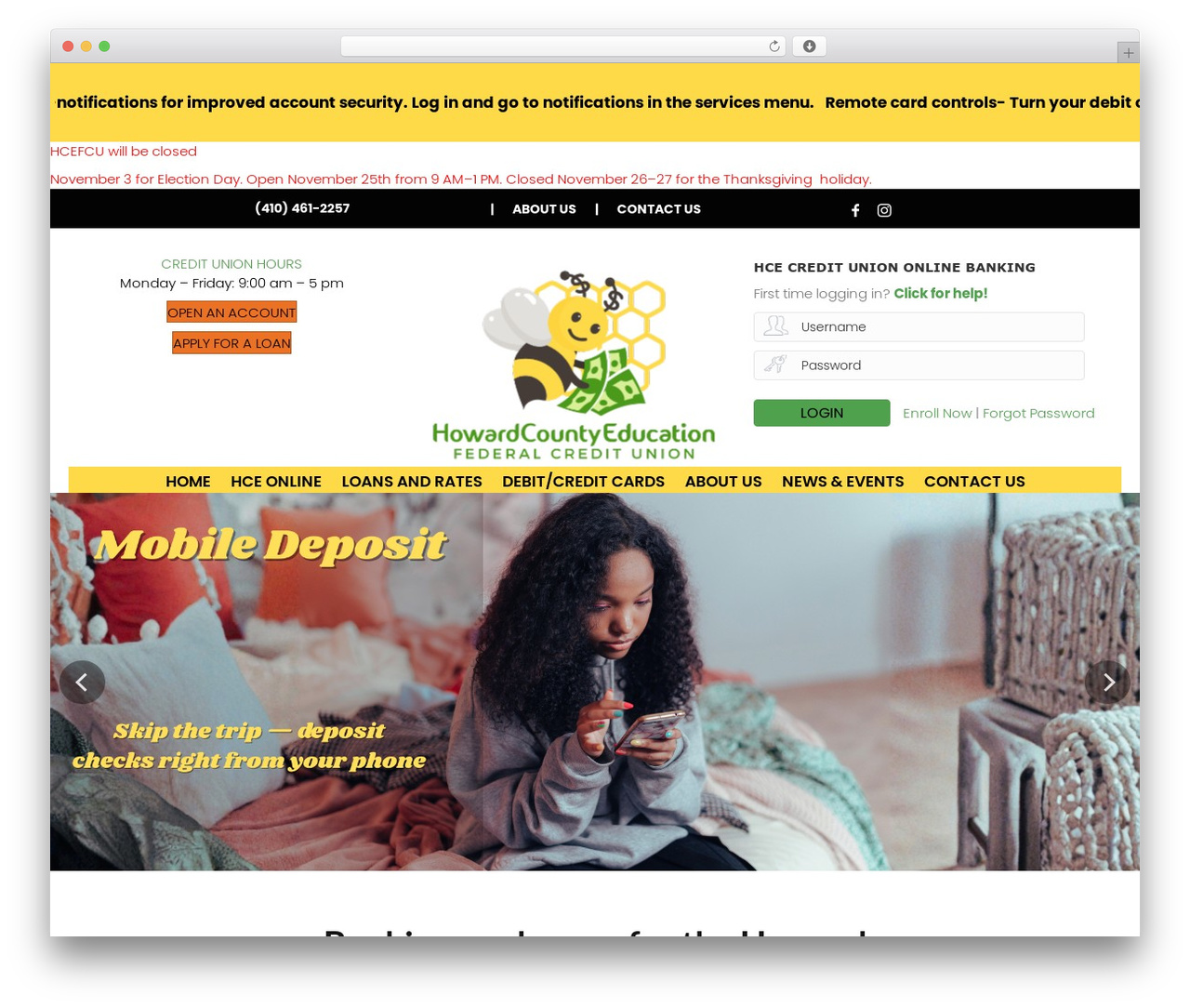 WordPress theme Beaver Builder Theme - hctafcu.org