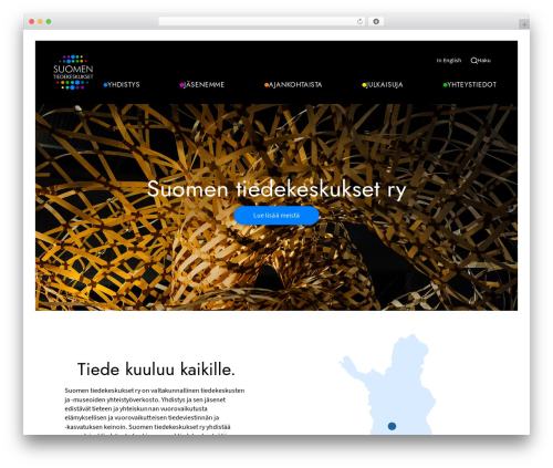WordPress theme brbr - tiedekeskukset.fi