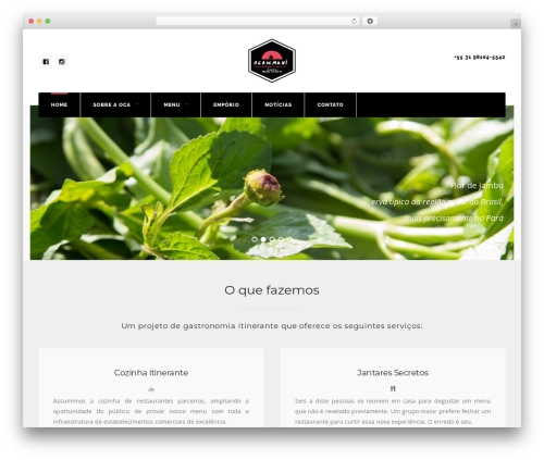 WordPress theme Local - ocademani.com.br