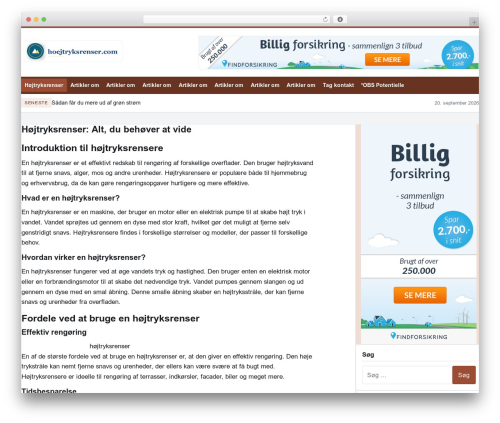 WordPress theme wp t dk - hoejtryksrenser.com
