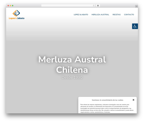 aeuroweb WordPress theme - lopezjabato.com