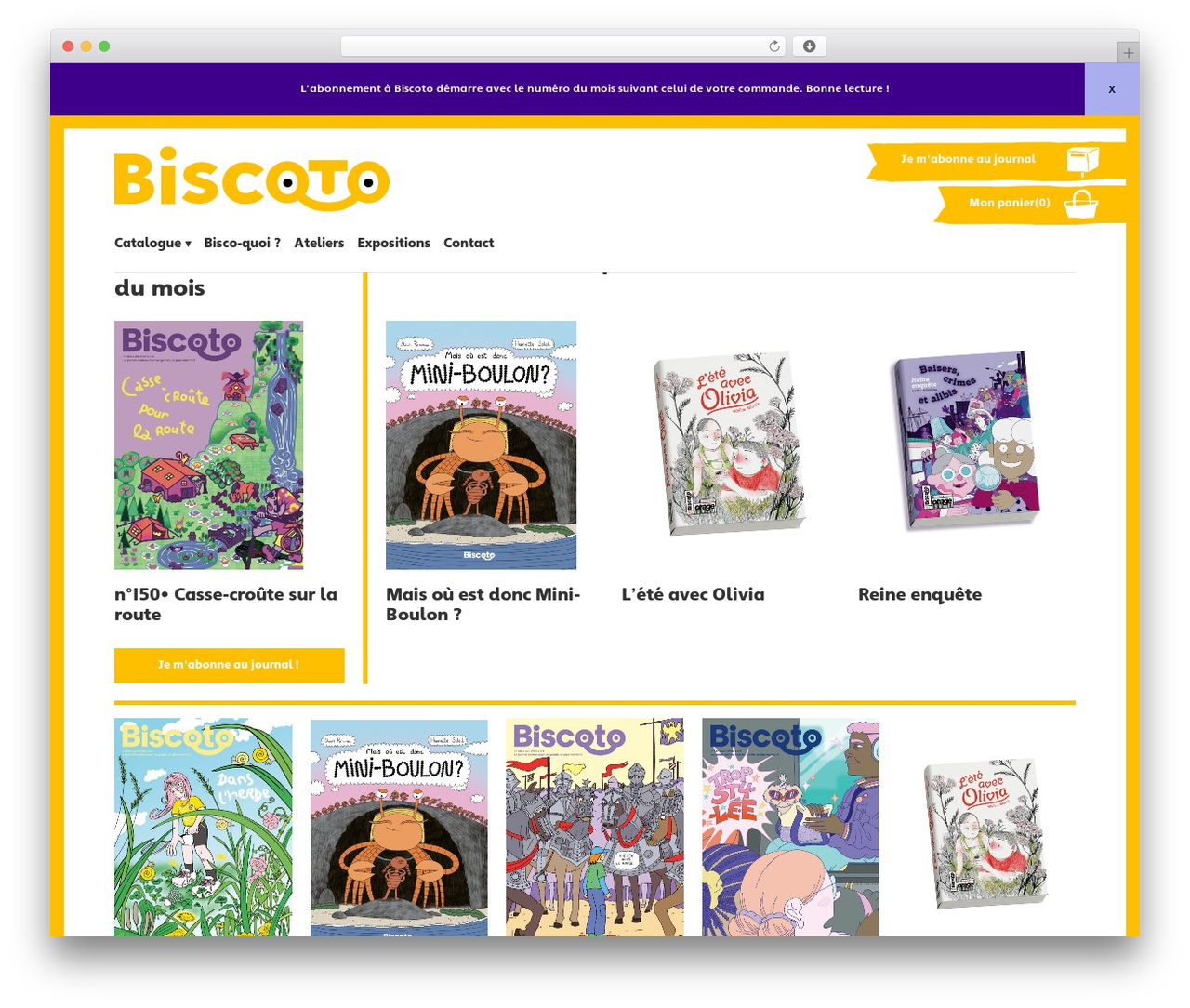 Biscoto Theme WordPress theme - biscotojournal.com