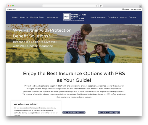 Bytesite Child Theme WordPress theme design - protectionbenefitsolutions.com