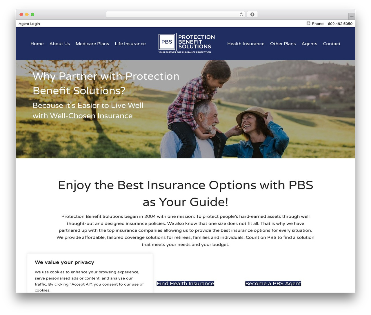 Bytesite Child Theme WordPress theme design - protectionbenefitsolutions.com