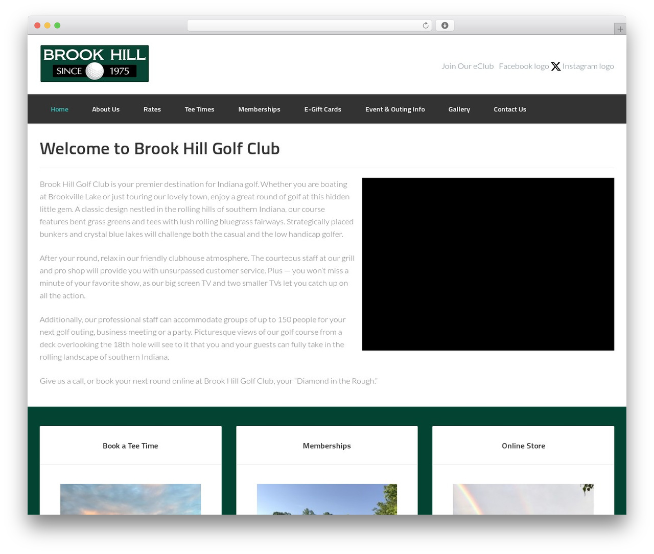 Enterprise Pro Theme WordPress theme - brookhillgolfclub.com