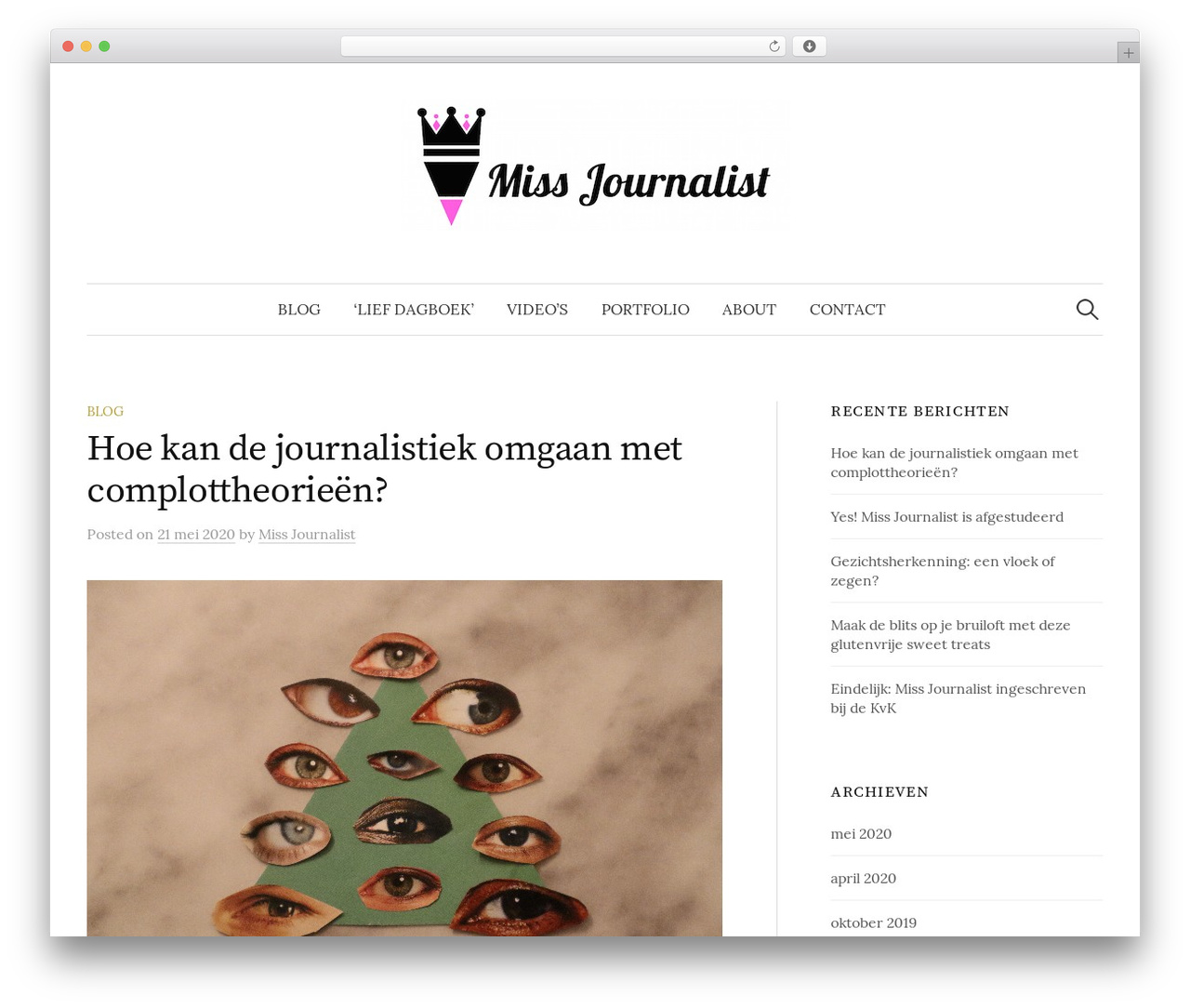 Graphy Pro theme WordPress - missjournalist.com