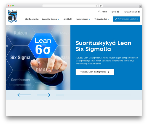 Into-Digital Components theme WordPress - sixsigma.fi