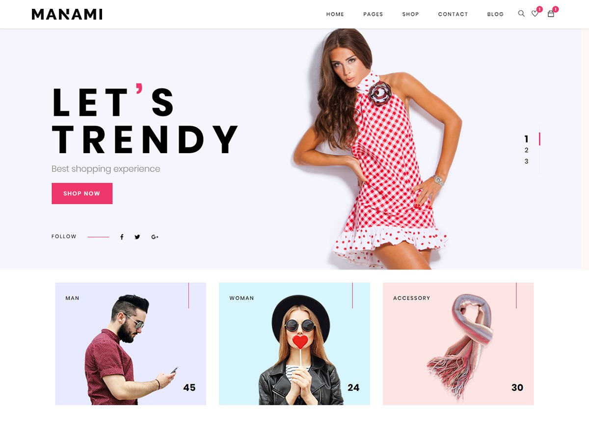 manami WordPress theme manami WordPress theme