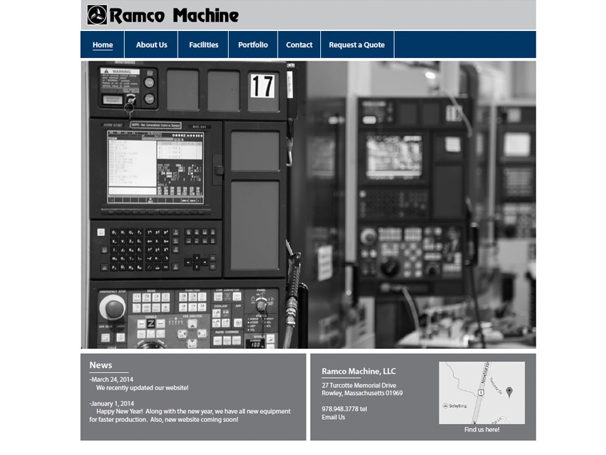ramcomachine WP theme by Billings Creative