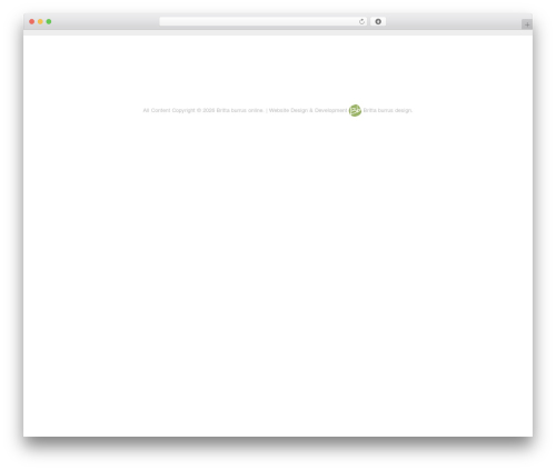 Theme WordPress bbtheme - brittaburrusonline.com