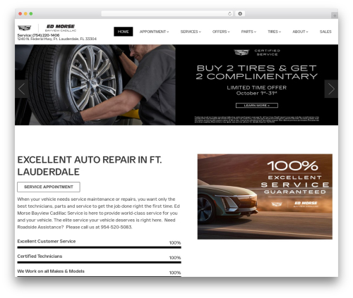 Totalplus WordPress plugin - bayviewcadillacservice.com