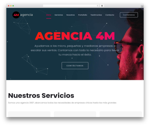 Trydo WordPress theme - 4magencia.com