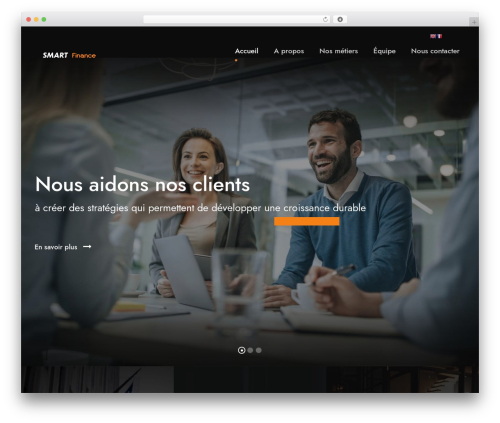 WordPress theme Corzo - smartfina.net