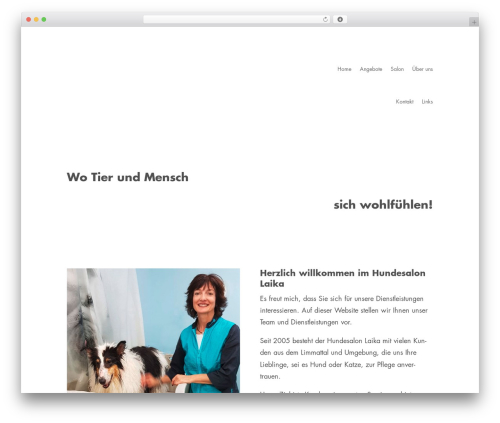 Divi quasi sticky footer WordPress plugin - hundesalon-laika.ch