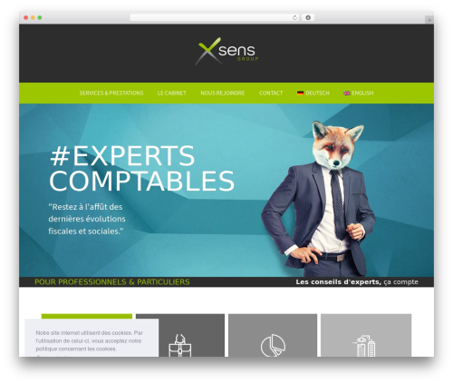 Beaver Builder Theme WordPress theme - xsens-group.com