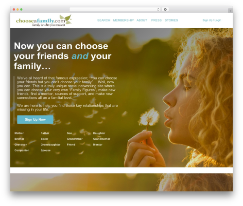 Grimlock paid memberships pro WordPress plugin - chooseafamily.com
