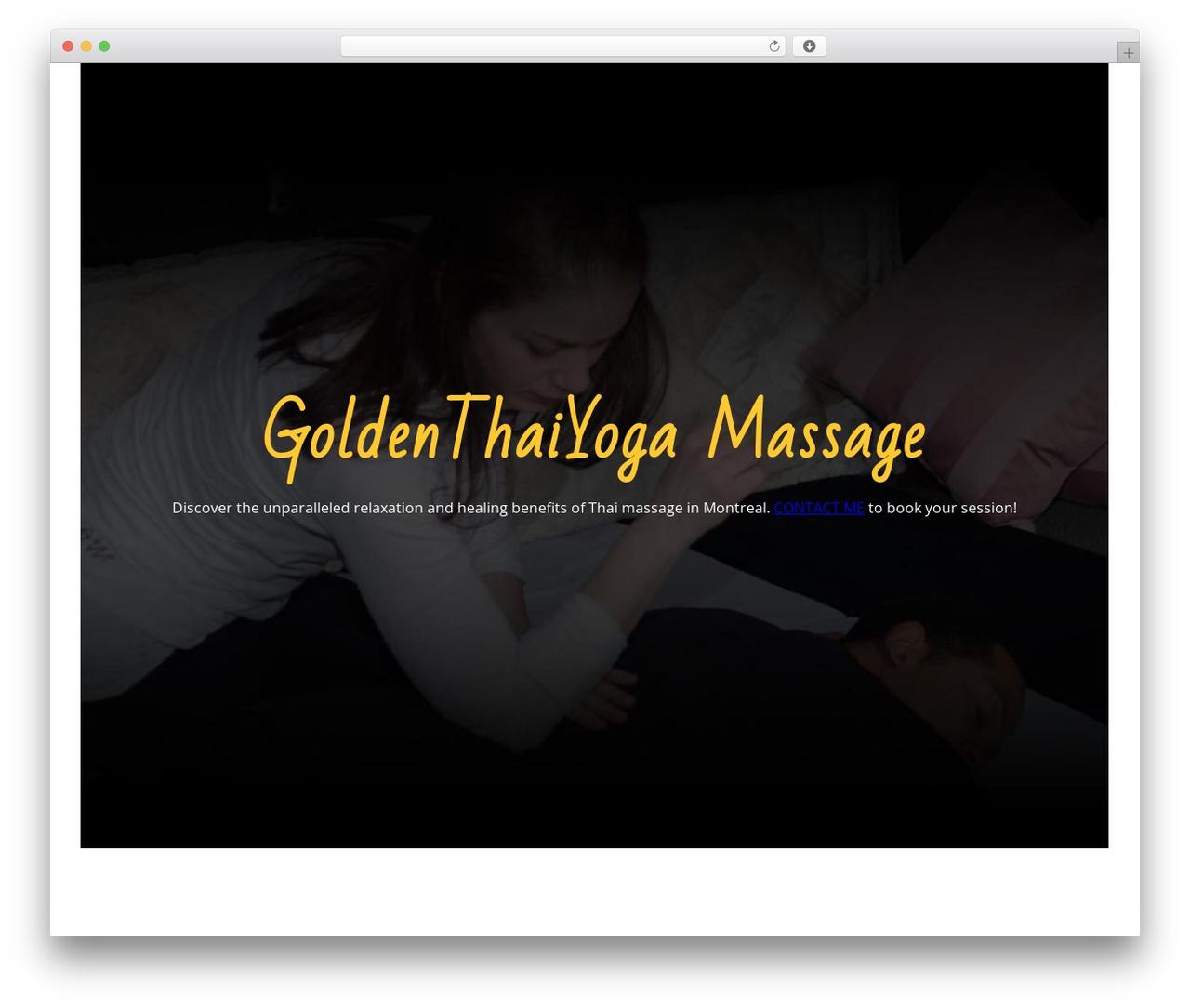 Constructor premium WordPress theme - goldenthaiyoga.com
