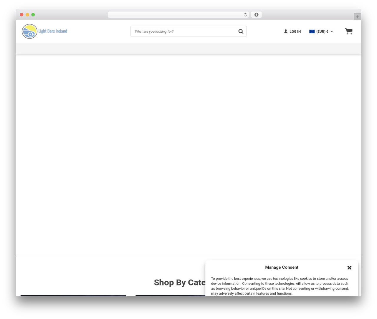 ElgrecoWoo WordPress theme - lightbarsireland.com