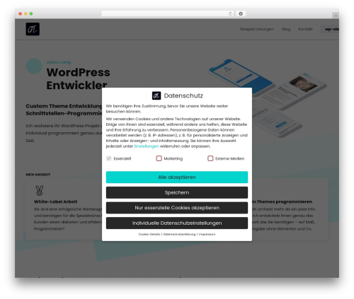 Send denial anti spam WordPress plugin - julianlang.net