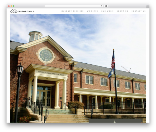 Makespace Theme WordPress website theme - masonomicsinc.com
