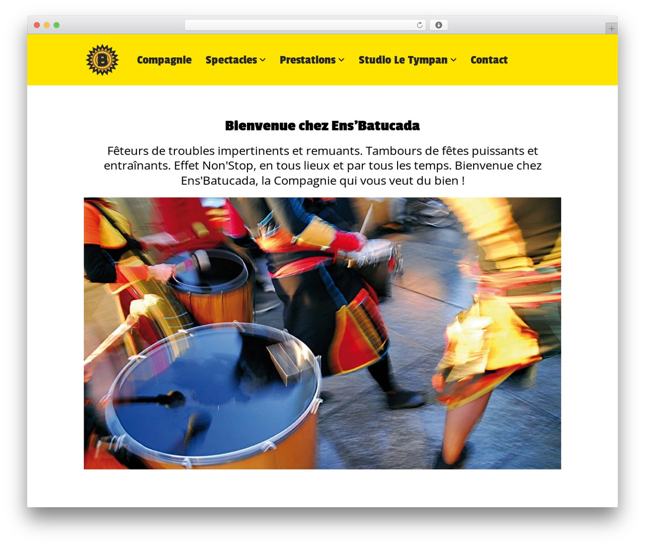 Neve free WordPress theme - ensbatucada.com