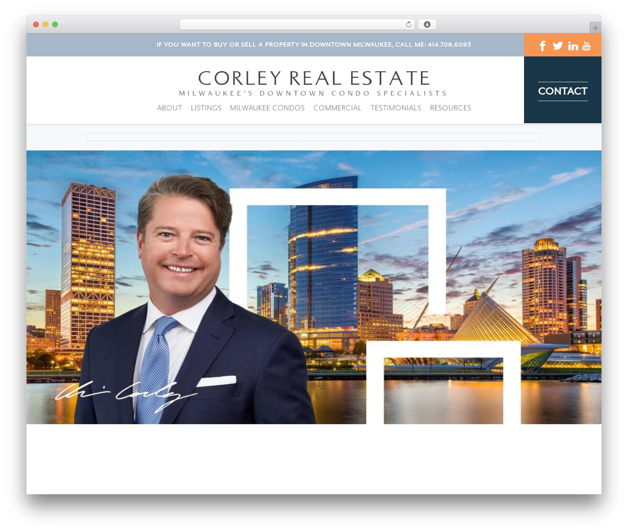 Realty real estate theme WordPress - corleyrealestate.com