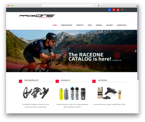 WordPress theme Agent - raceone-it.com