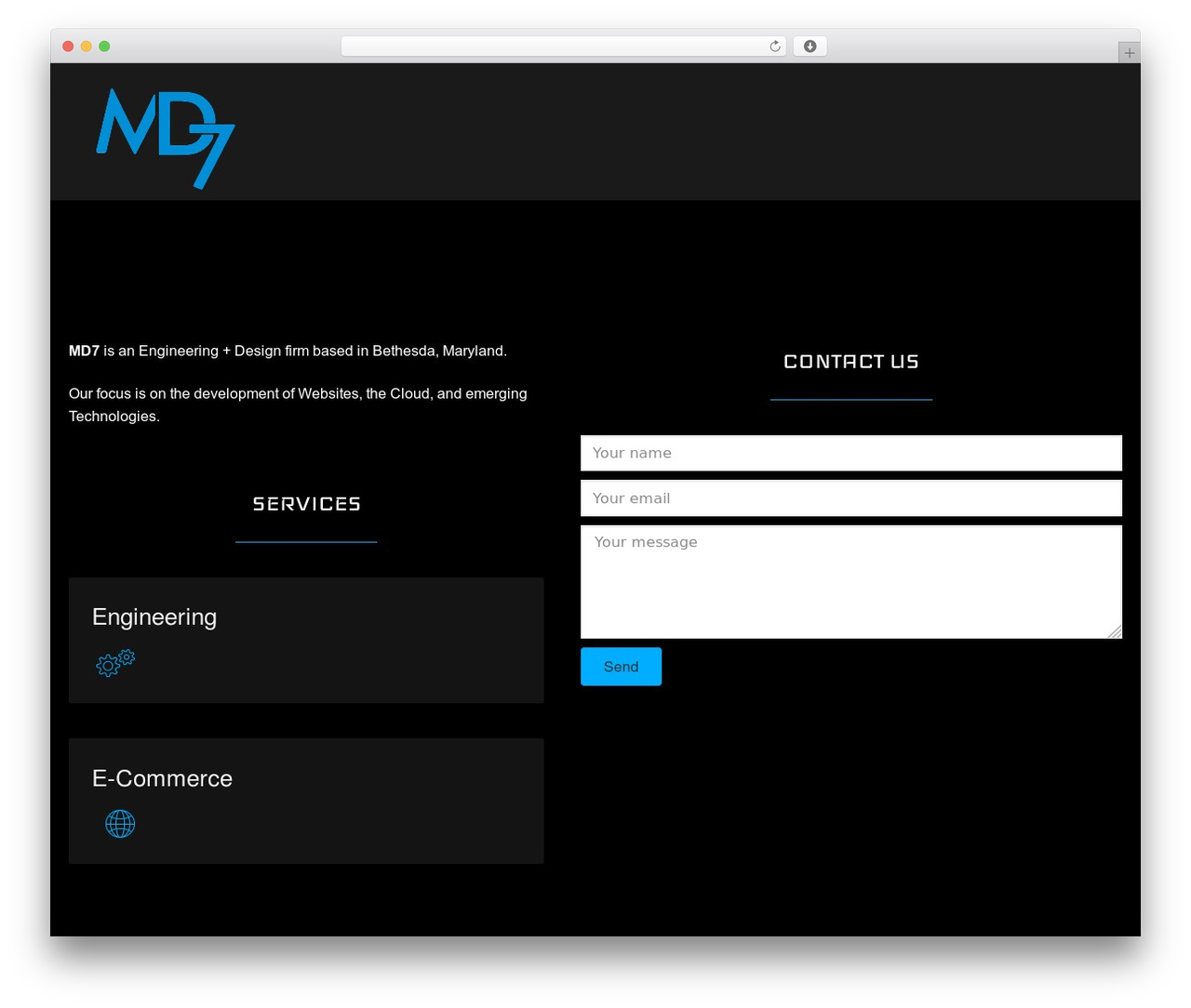 WordPress theme Customify - md7tech.com