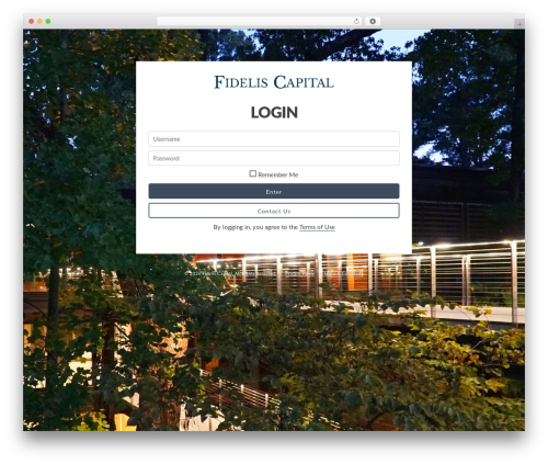 WordPress theme Emspace - fideliscapital.net