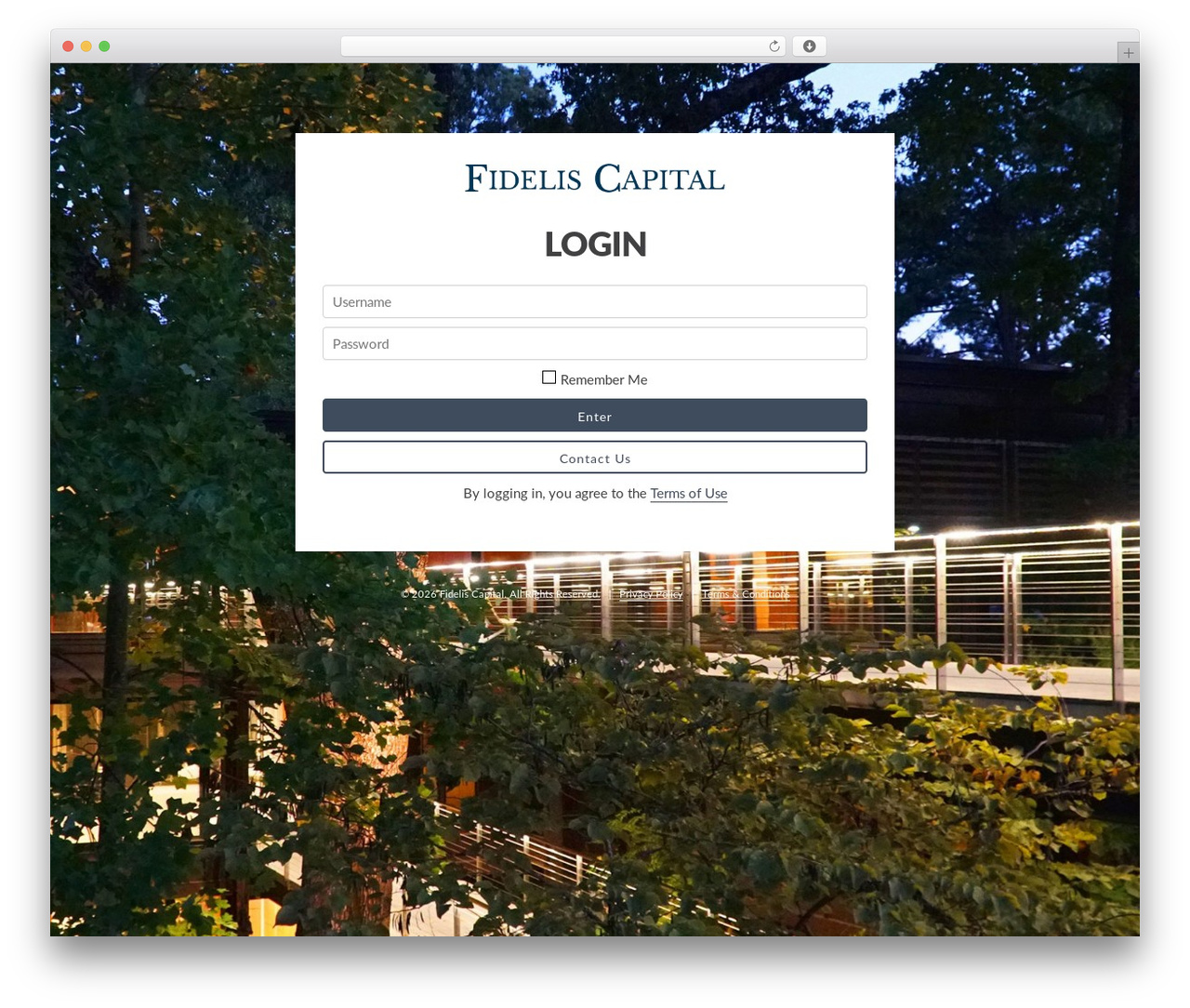WordPress theme emSpace - fideliscapital.net