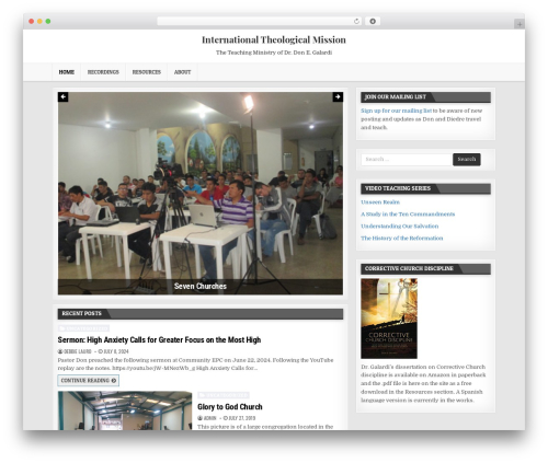 WordPress theme FlashWP PRO - itmdg.org