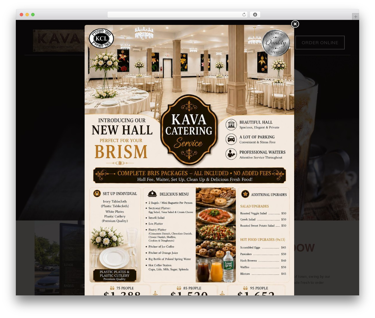 WordPress theme Igloo - kavacoffeeonline.com