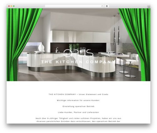 WordPress theme Opus - opus-kuechen.ch