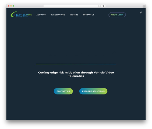 WordPress website theme Koral - fleetcamsa.com