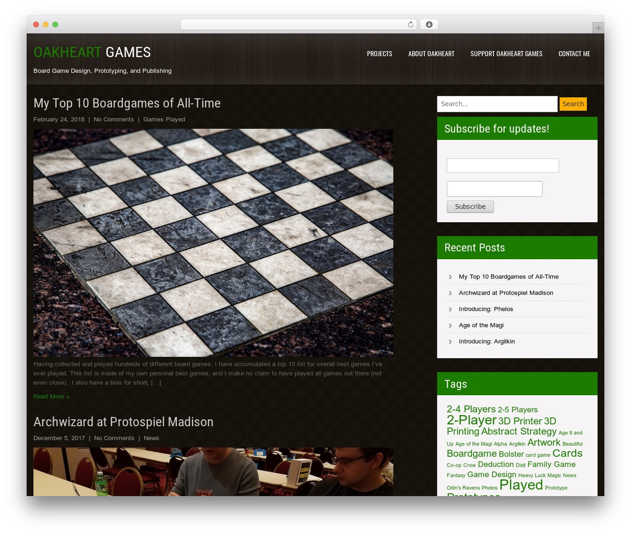 Best WordPress theme Interior Lite - oakheartgames.com