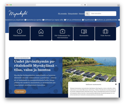 Breakdance Zero Theme WordPress theme - myrskyla.fi