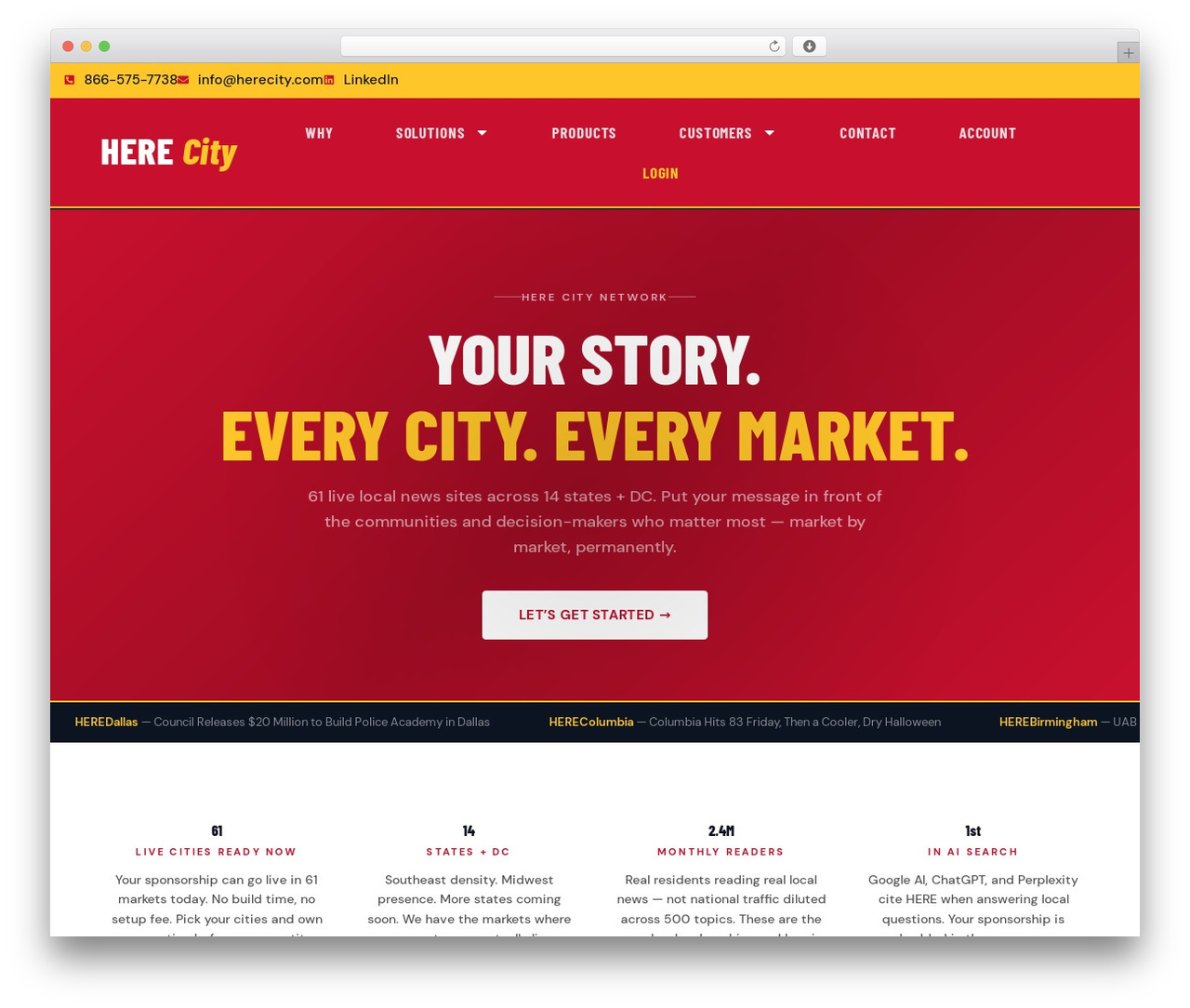 Hello Elementor theme WordPress - herecity.com