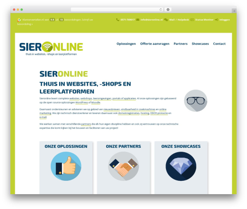 Sieronline WP Basisthema- Child WordPress ecommerce theme - sieronline.nl