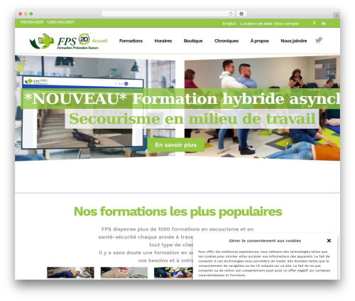 Weeconnectpay WordPress plugin - formationensecourisme.com