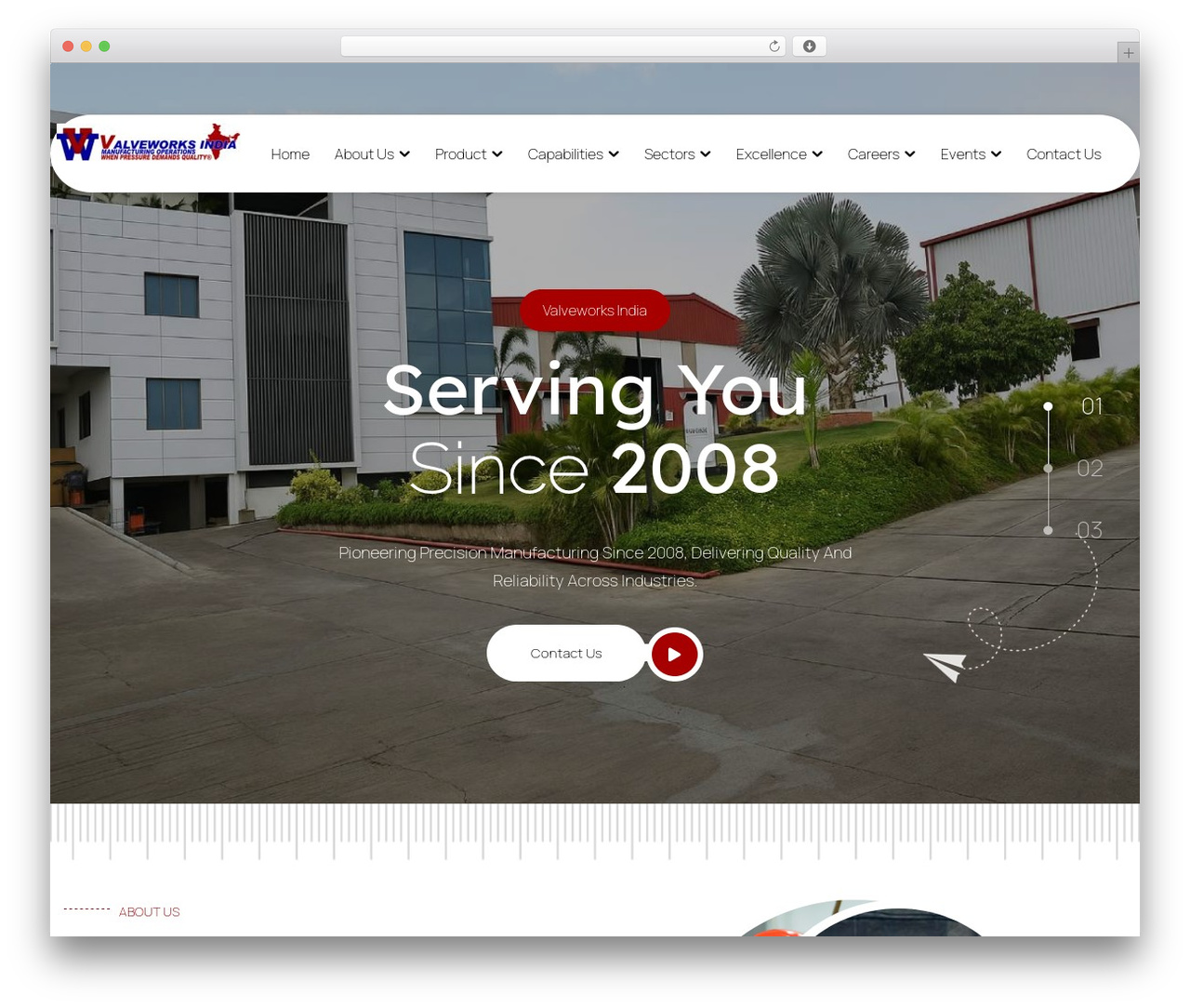 Theme WordPress Constrc - demo13.5thquarter.net